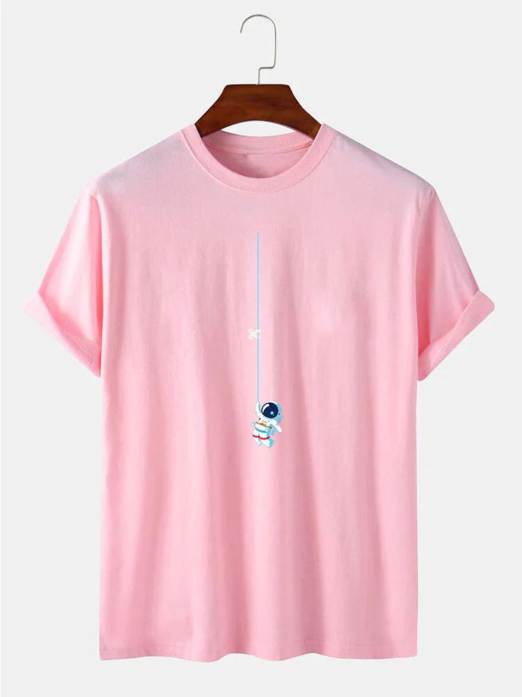 Cooper® | Astronaut On A String Print T-Shirt - Image 7