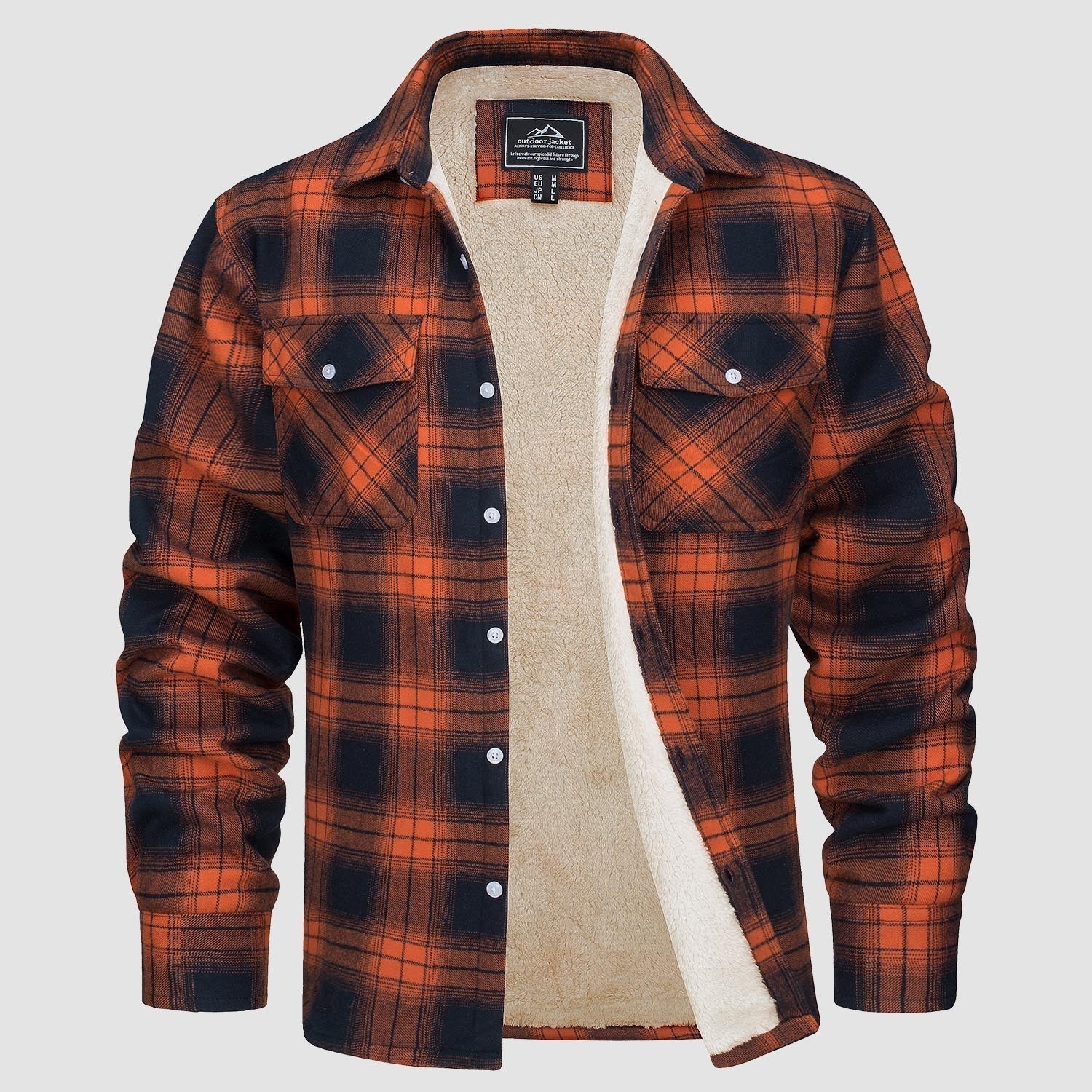 Cooper® | Lined Checkered Shirt Coat