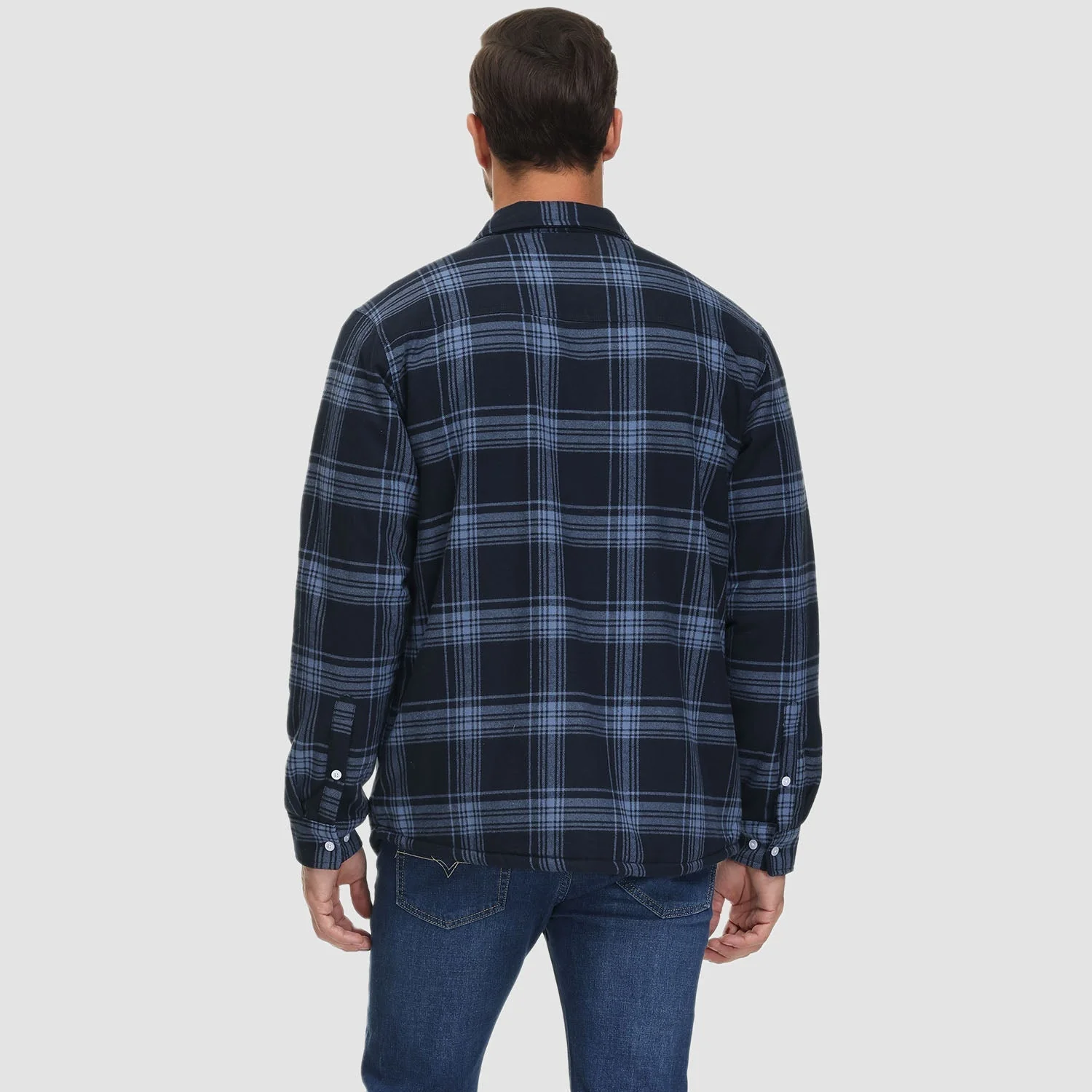 Cooper® | Lined Checkered Shirt Coat - Image 14