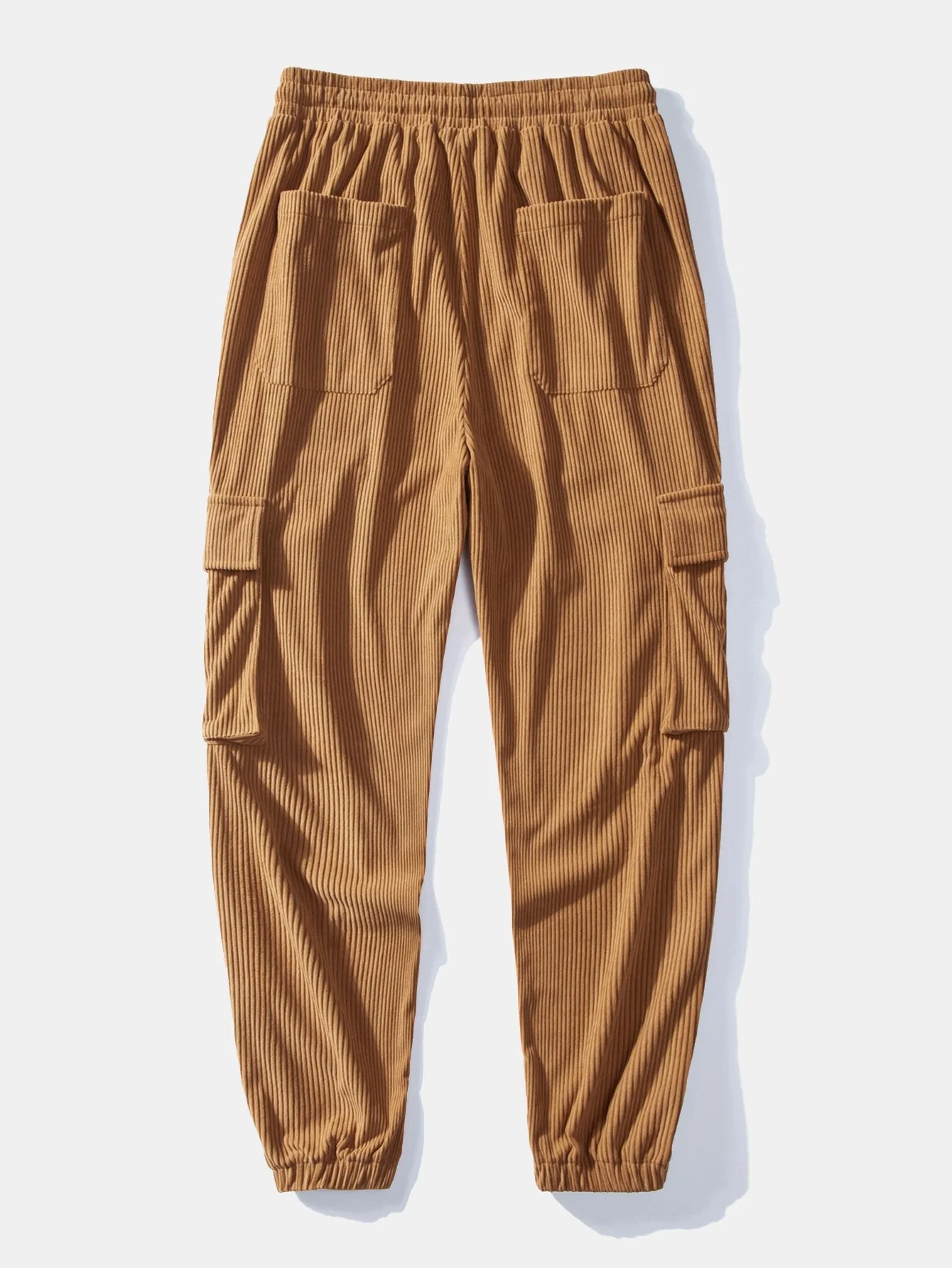 Cristian® | Drawstring Corduroy Cargo Jogger Pants - Image 7