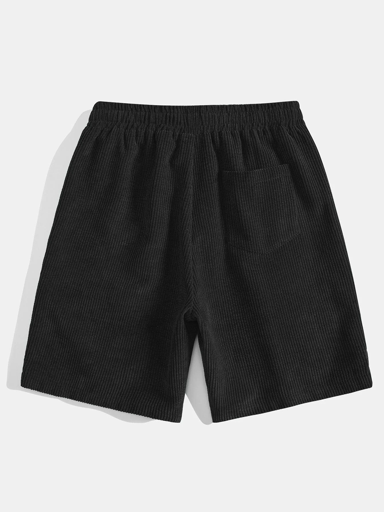 Cristóbal® | God Slogan Print Drop Shoulder Oversize T-Shirt & Drawstring Corduroy Shorts - Image 10