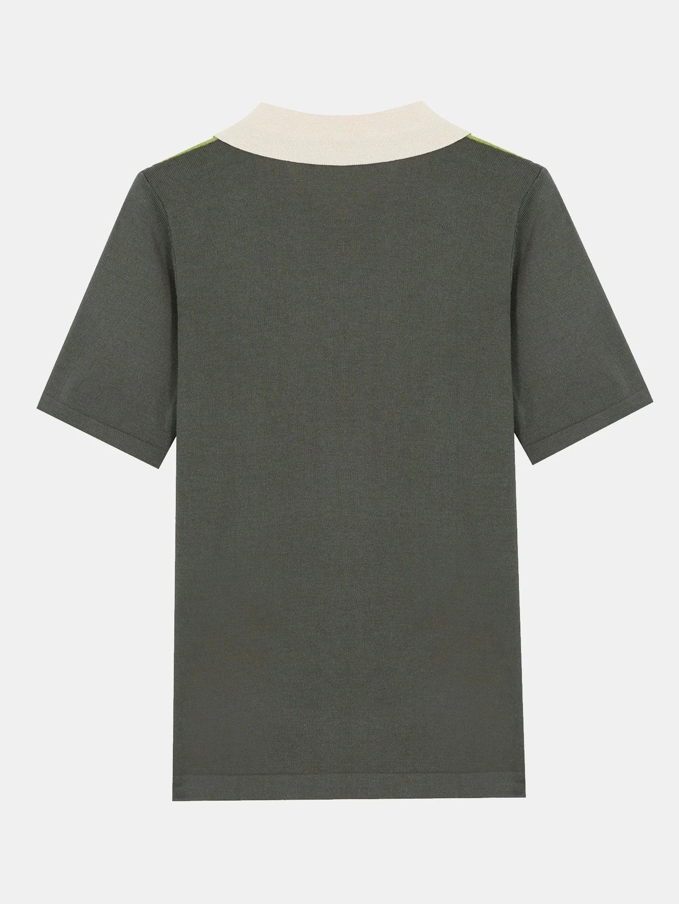 Cristóbal® | Striped Short Sleeve Color Block Sweater Polo - Image 2