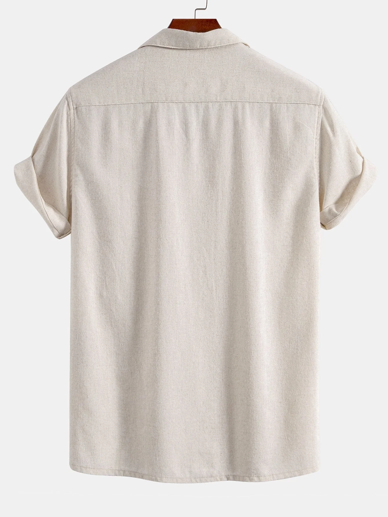 Cuno® | Linen Cuban Shirt With Pockets & Straight Leg Linen Pants - Image 8