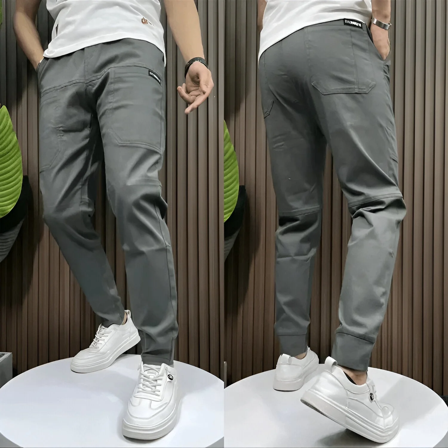 Cyprus | Premium Stretch Cargo Pants (1+1 FREE) - Image 2