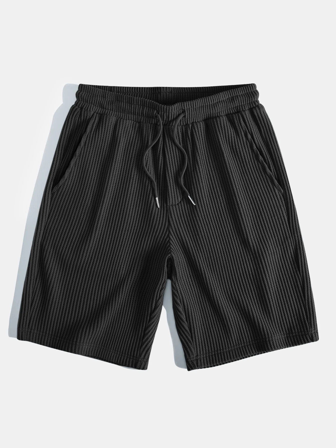 Cyrus® | Waffle Button Up Shirt & Drawstring Waffle Shorts - Image 20