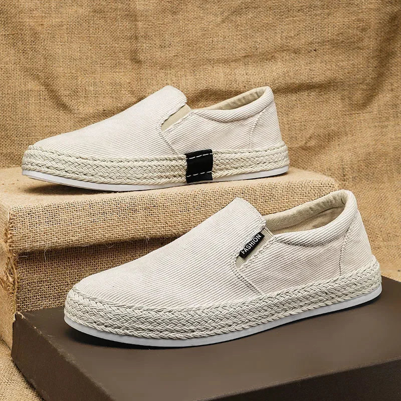 Cyrus | Breathable Slip-On Canvas Shoes - Image 2