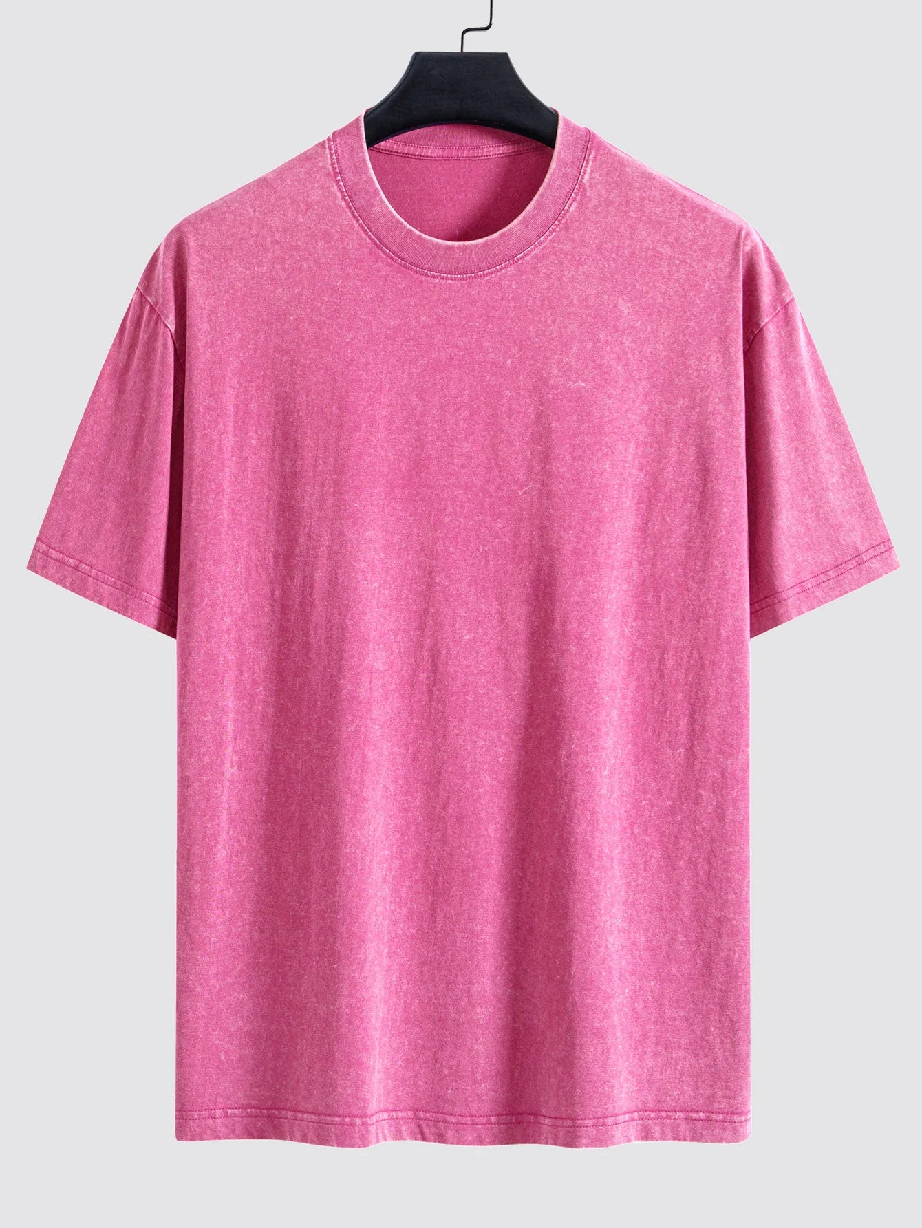 Dallas® | Basic Washed Distressed Drop Shoulder Oversize T-Shirt - Image 7