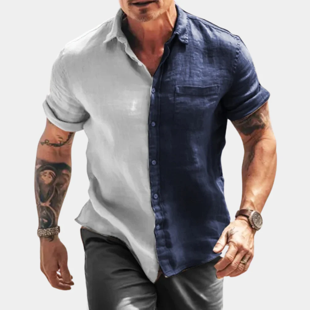 Damian® | Men'S Casual Half Sleeve Shirt