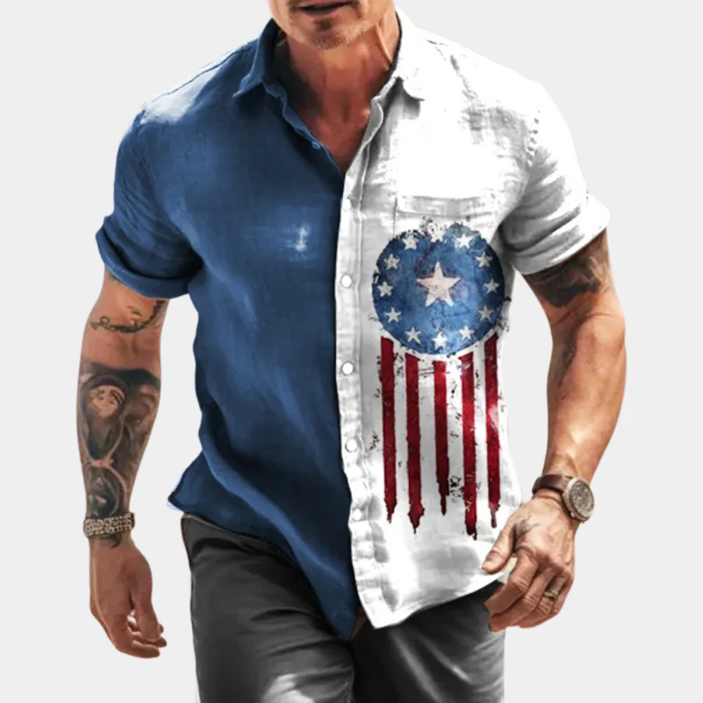 Damian® | Men'S Casual Half Sleeve Shirt - Image 6