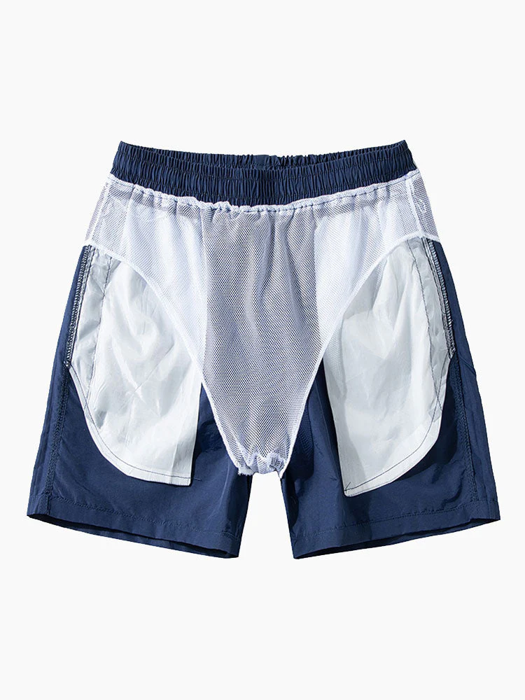 Damián® | Palm Tree Silhouette Print Cotton T-Shirt & Swim Shorts - Image 17