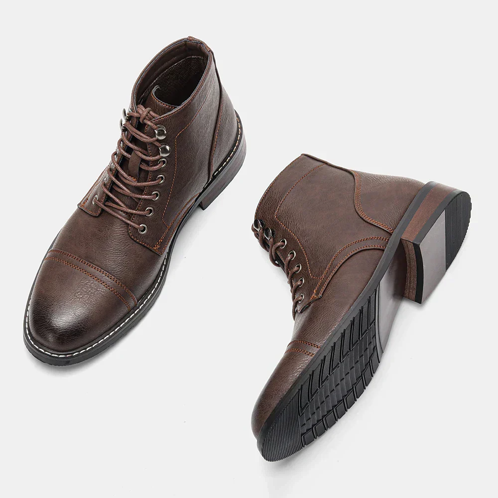 Daniel® | Vintage Derby Boots With Toe - Image 6