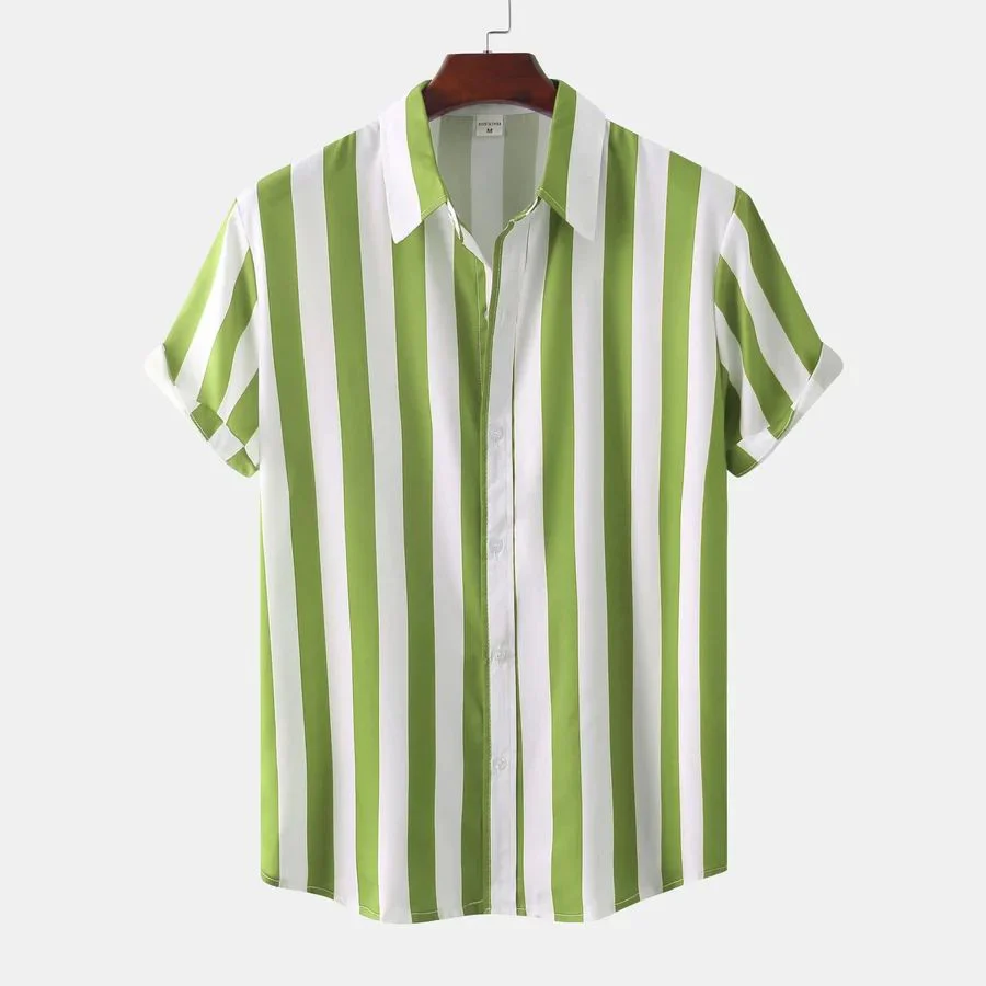 Darian | Breathable Striped Summer Shirt - Image 7