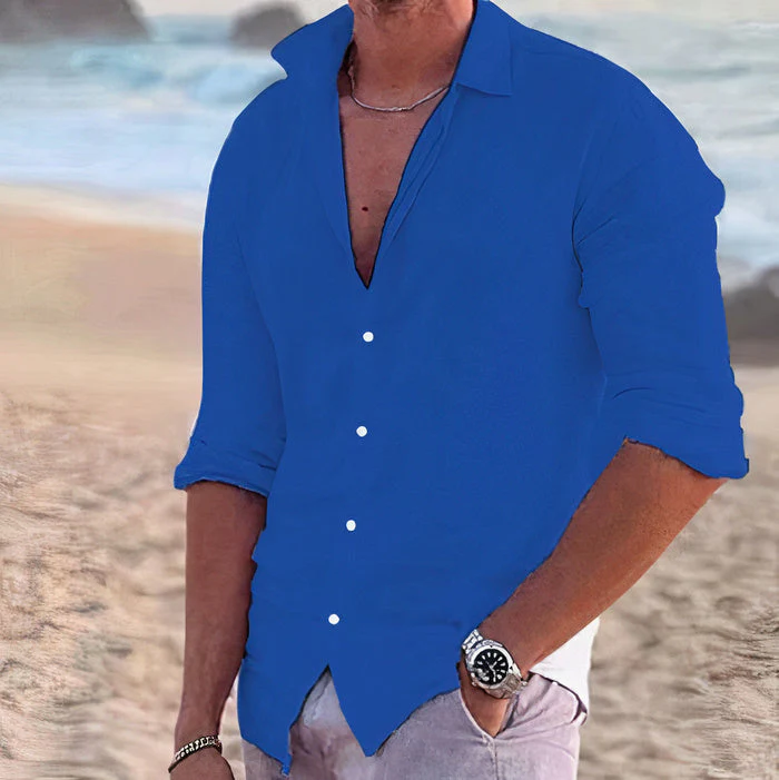 Darío® | Casual Linen Shirt - Image 4