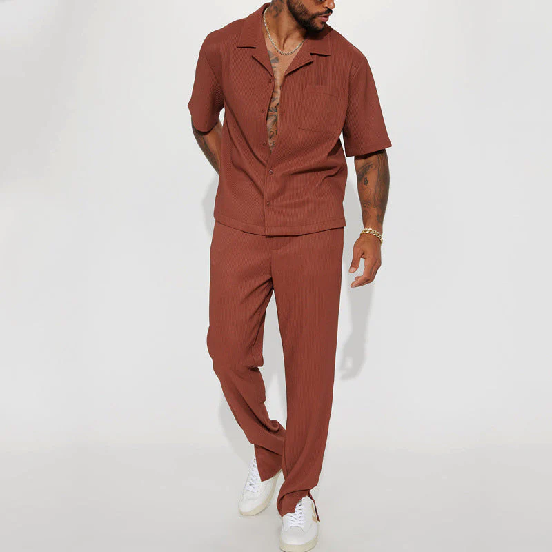 Darius | Montesino Linen-Blend Set