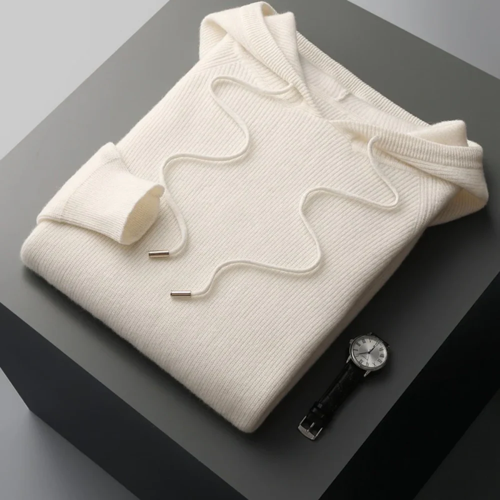 David | Arezzo Merino Wool Hoodie - Image 7