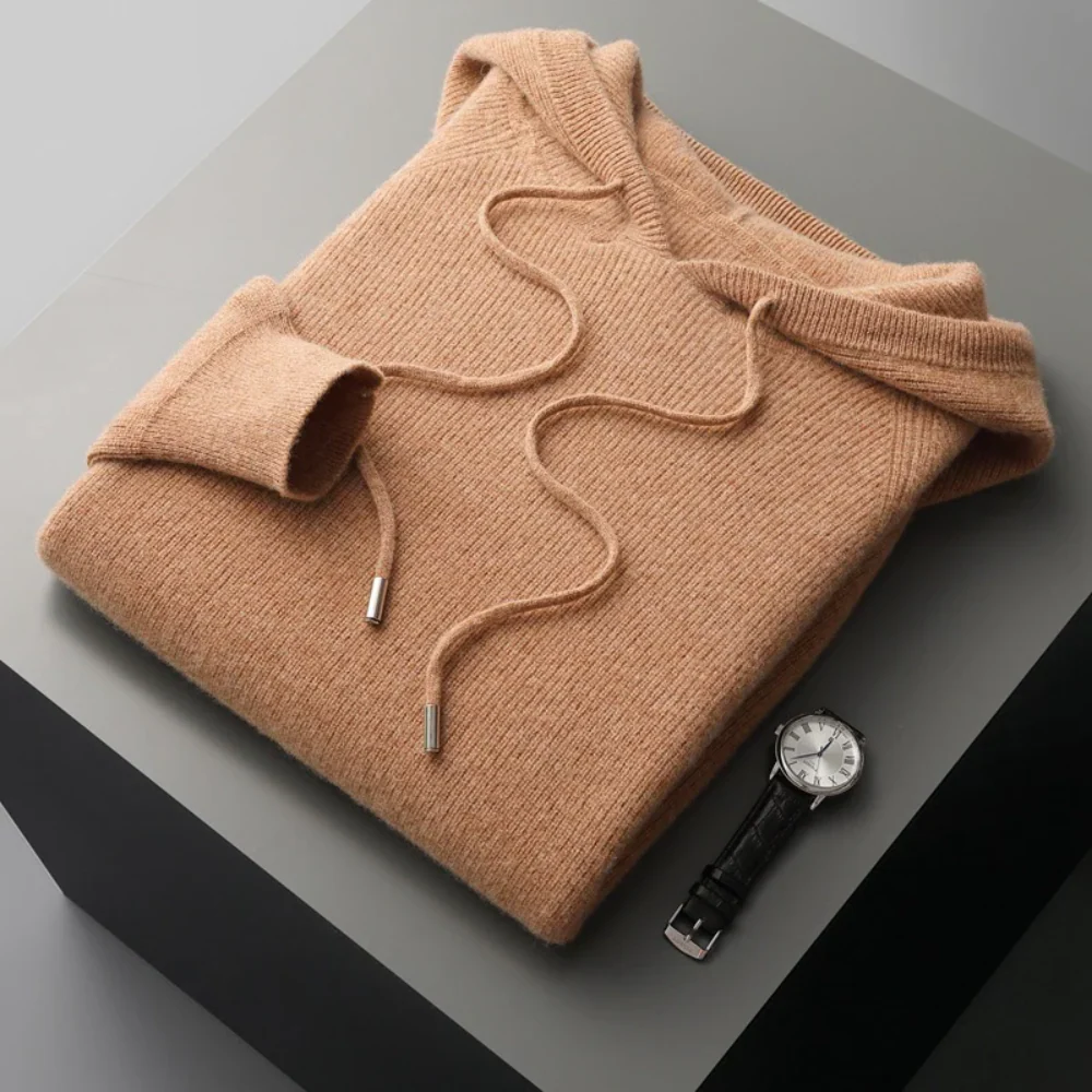 David | Arezzo Merino Wool Hoodie - Image 9