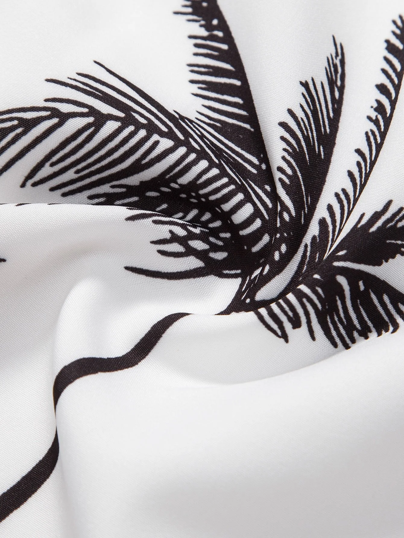 Dean® | Palm Tree Print Button Up Shirt - Image 7