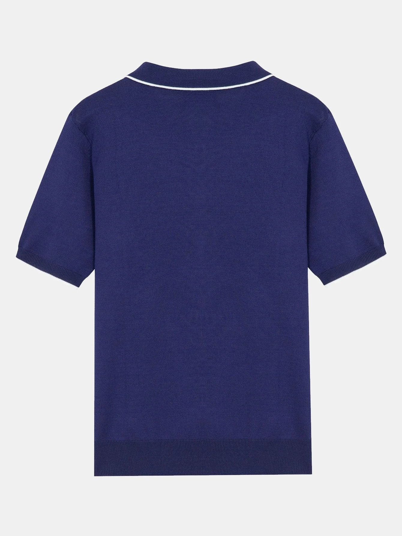 Declan | Solid Zip Sweater Polo - Image 4