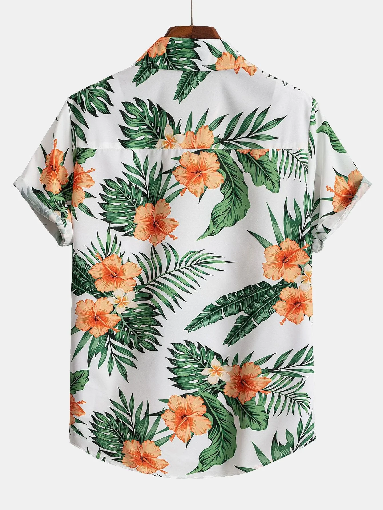 Dexter® | Tropical Print Button Up Shirt & Swim Shorts - Image 3