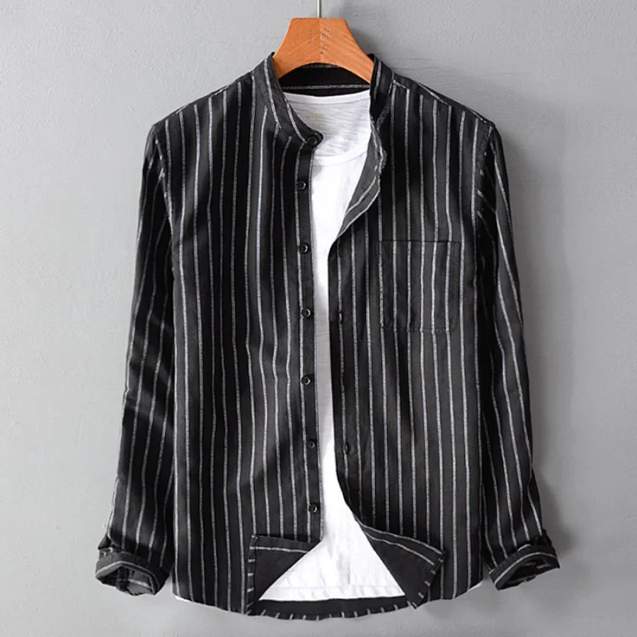 Diego® | Cotton and linen shirt
