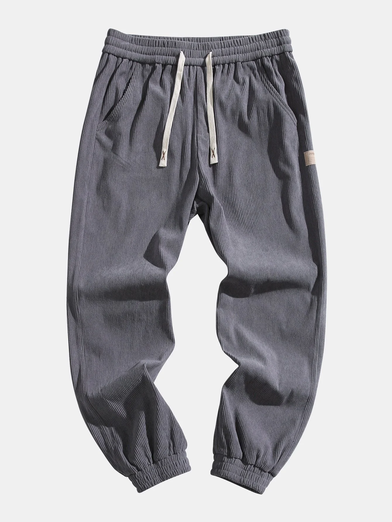 Diego® | Drawstring Corduroy Jogging Pants - Image 12