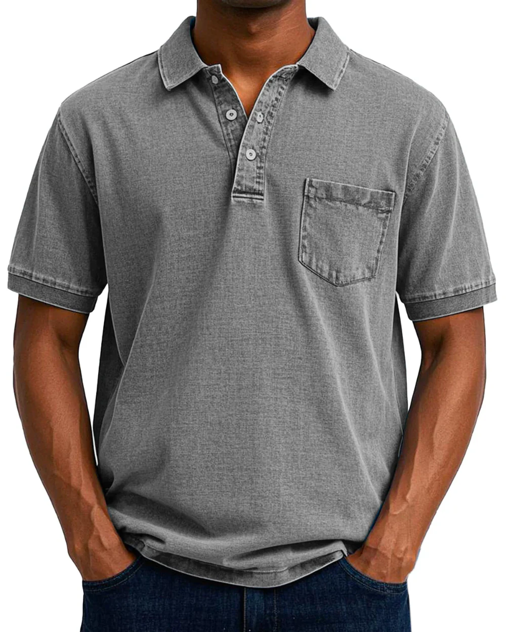 Diego® | Vintage Men's Polo - Image 3