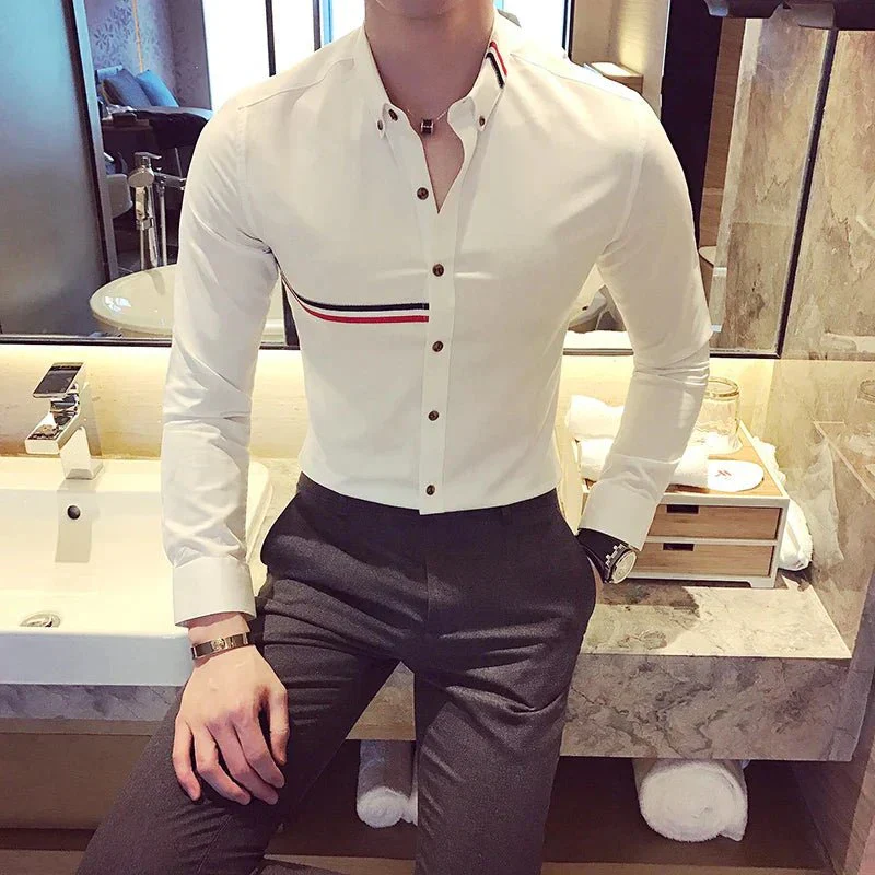 Dino | Elegana - Slim Fit Dress Shirt - Image 2