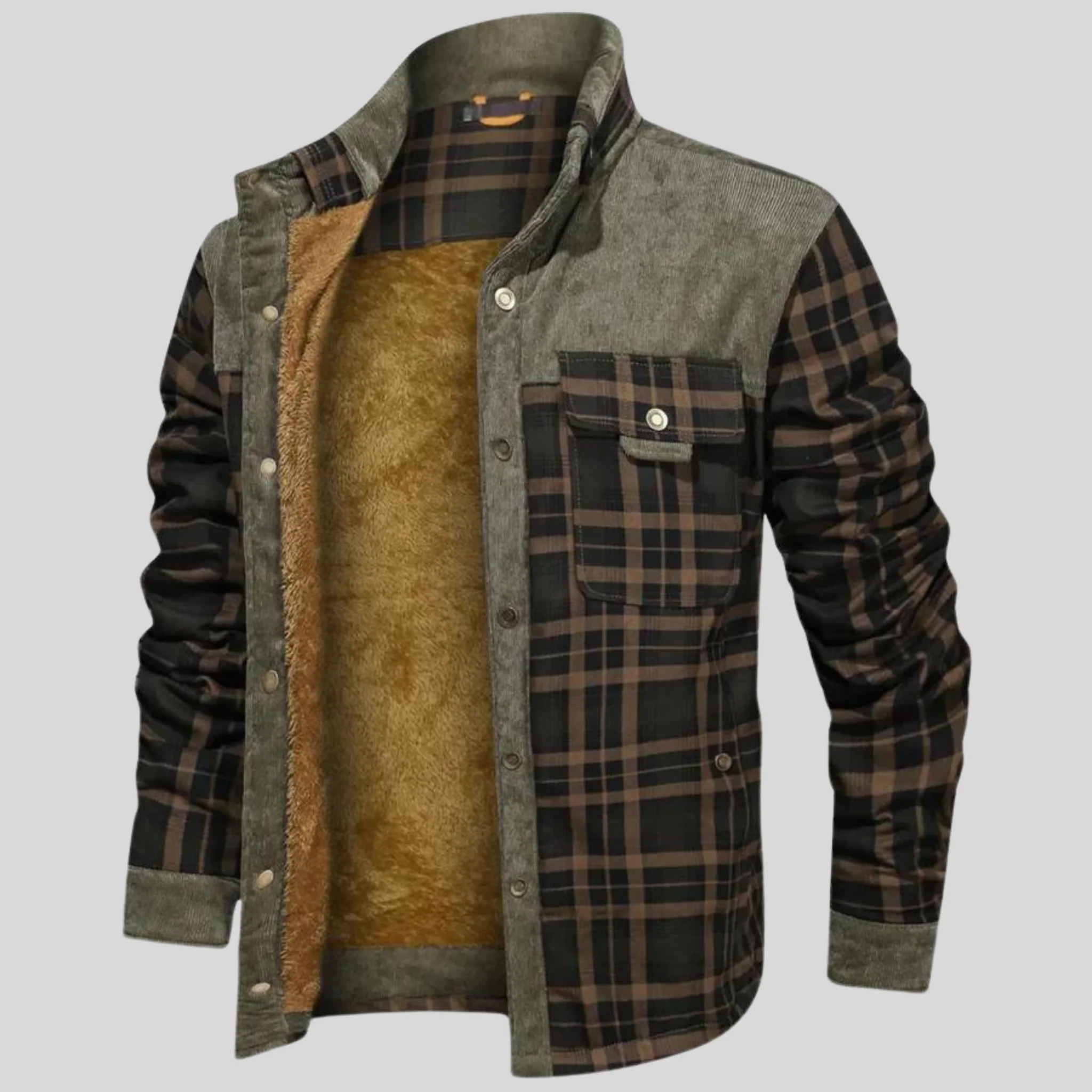 Dion® | Checked Lined Jacket - Image 5