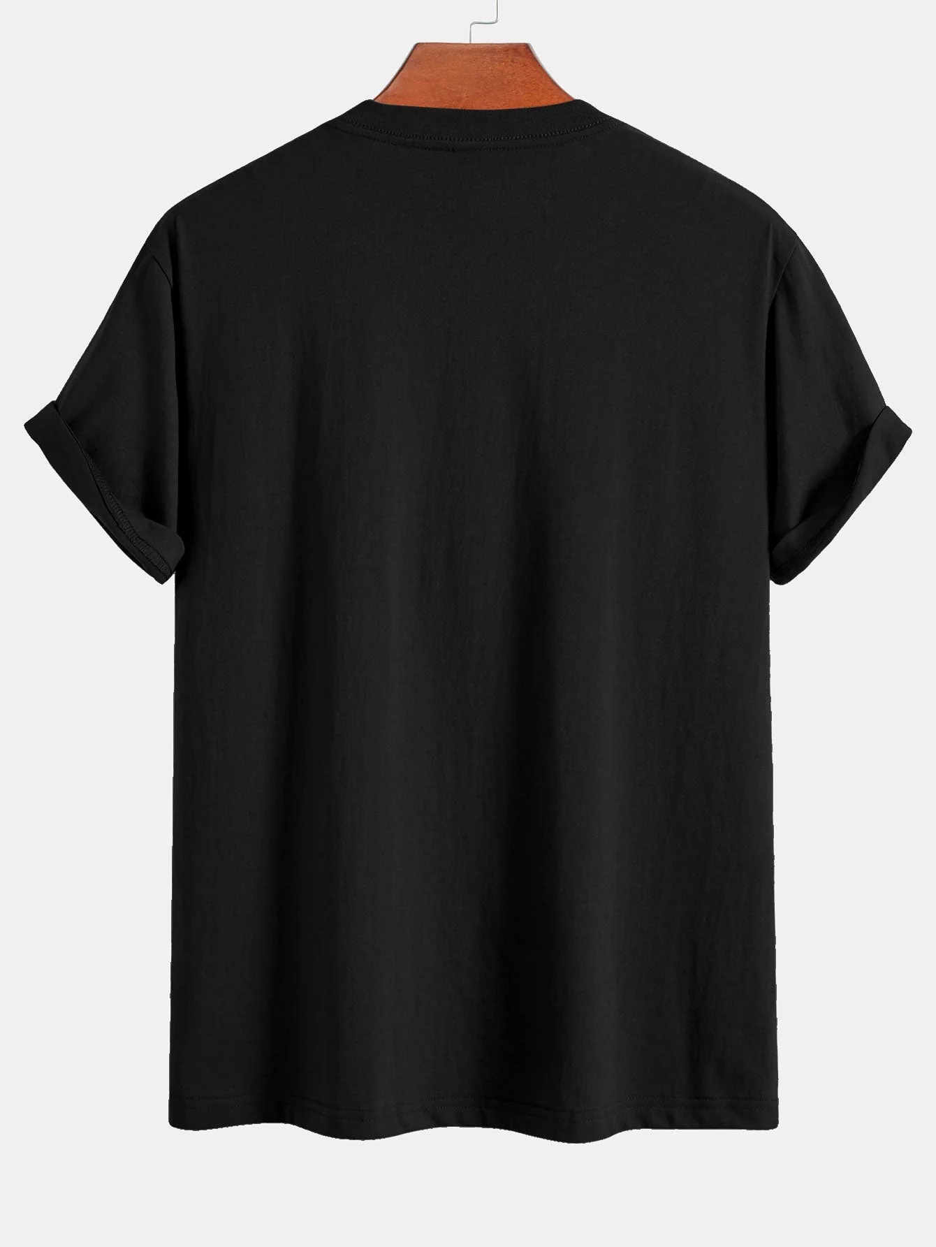 Dionisio® | Orange Palm Tree Silhouette Print Cotton T-Shirt - Image 2