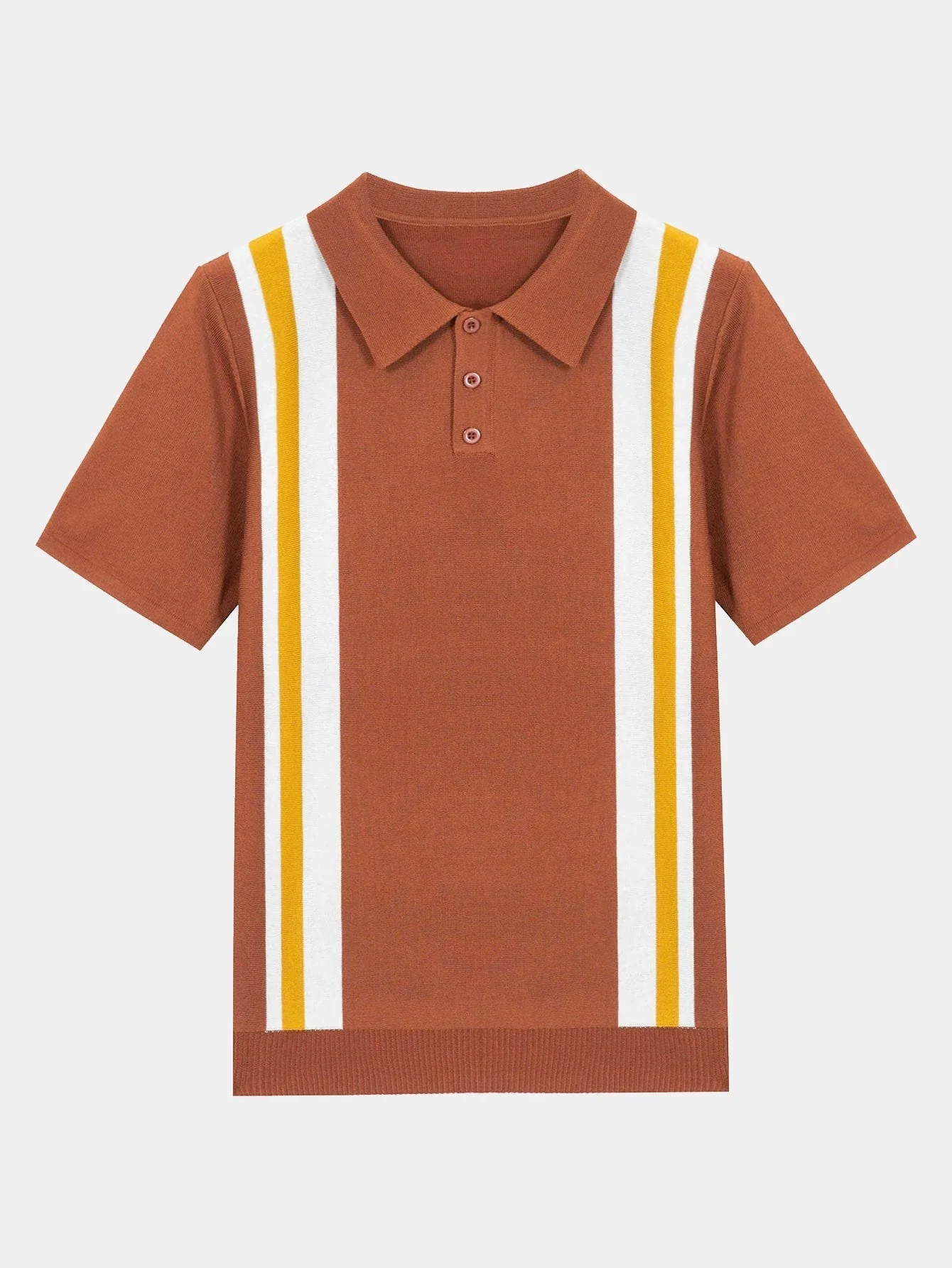 Dolores® | Striped Sweater Polo - Image 3