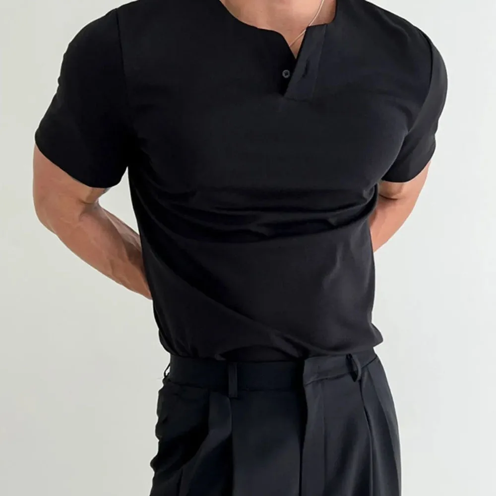 Domingo® | Premium Henley With Buttons - Image 3