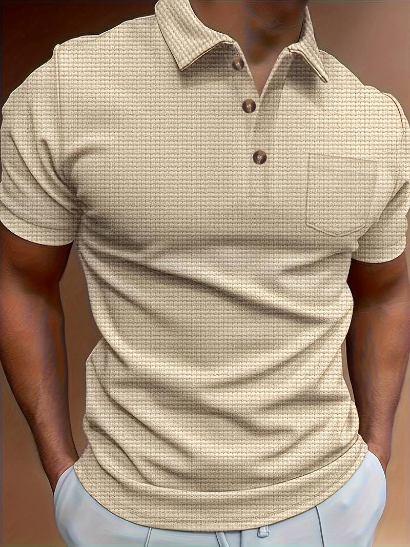 Don® | Breathable, Slim-Fitting Short-Sleeved Shirt With Half Button - Image 7