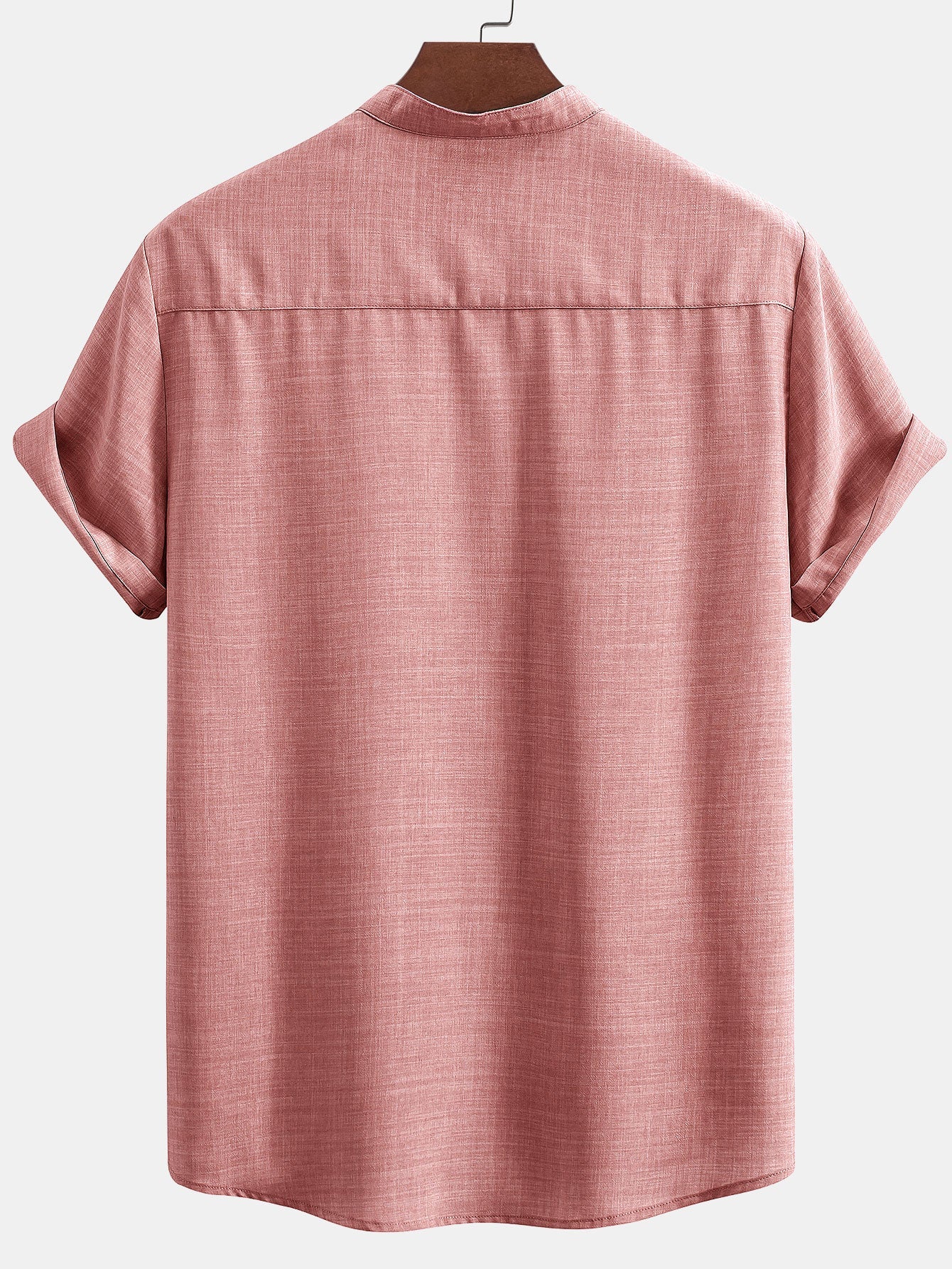 Donovan® | Short Sleeve Stand Collar Shirt - Image 4