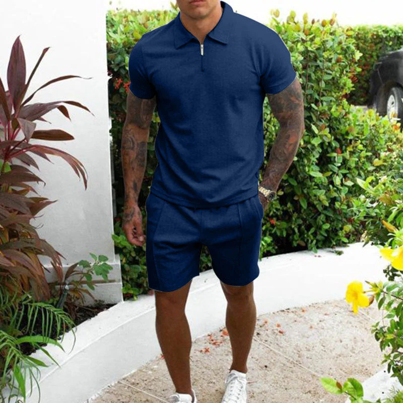 Dorian® | Summer Two-Piece Sporty Short-Sleeved Suit For Men - Image 10