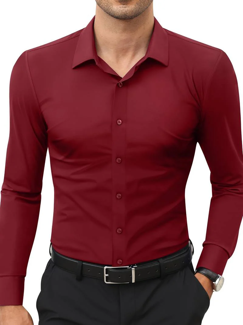 Duncan® | Long-Sleeved Shirt With Buttons For Men - Image 45