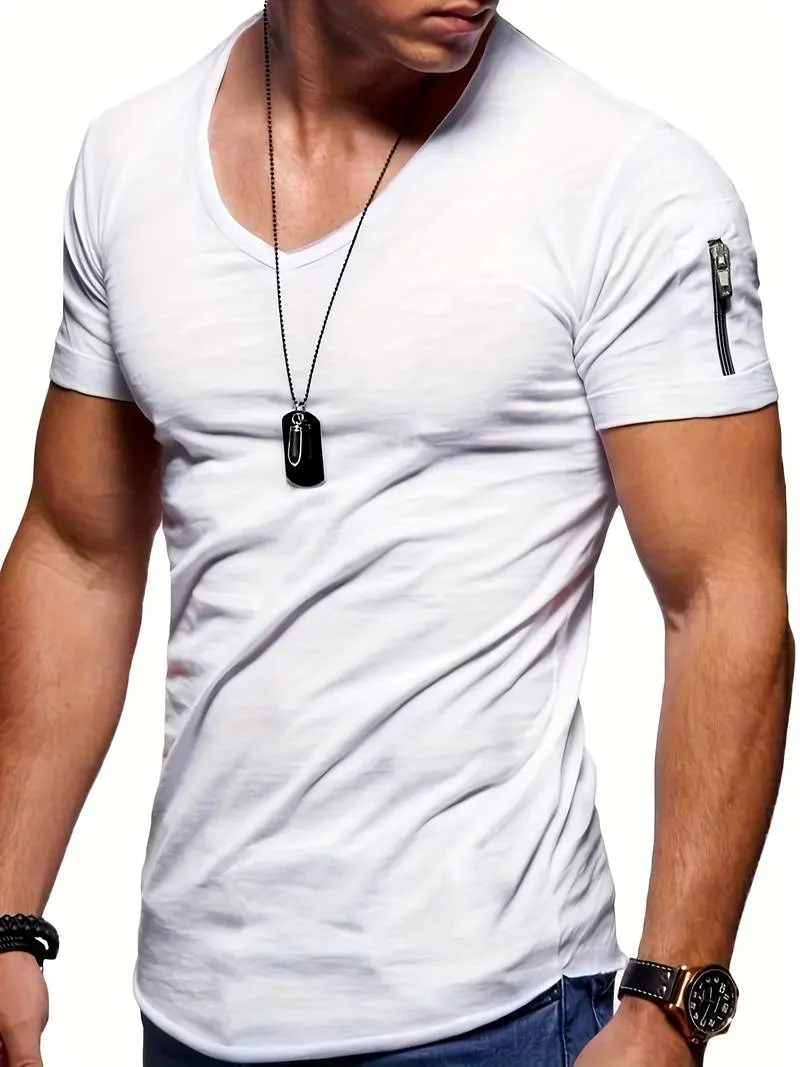 Dylan® | Casual, Trendy V-Neck Shirt For Men - Image 35