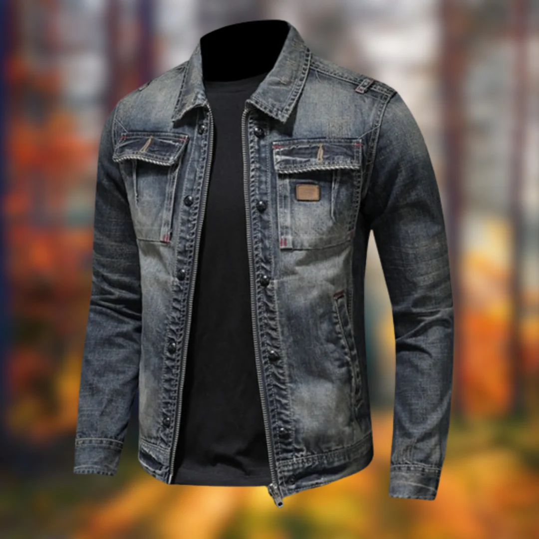 Edelmiro® | Retro Style Denim Jacket - Image 4