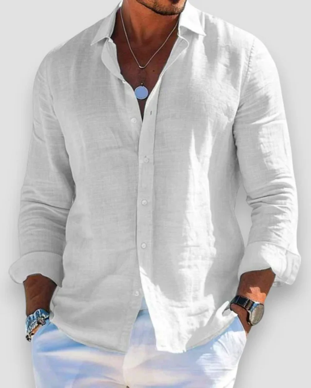 Edgardo® | Casual Men's Shirt - Image 3