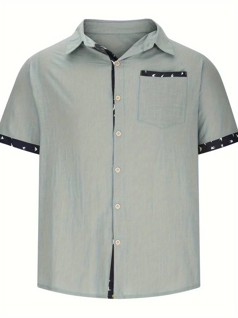 Eduardo® | Stylish, Casual Button-Up Shirt For Men - Image 5