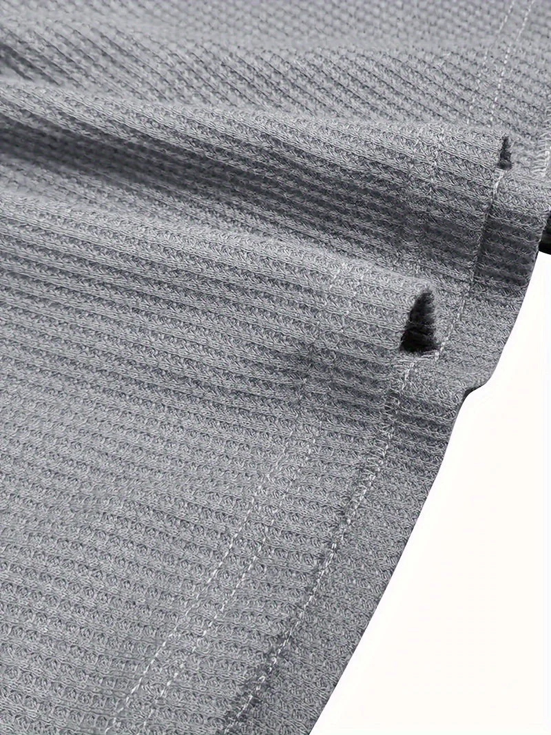 Edward® | Waffle Henley Shirt - Image 9