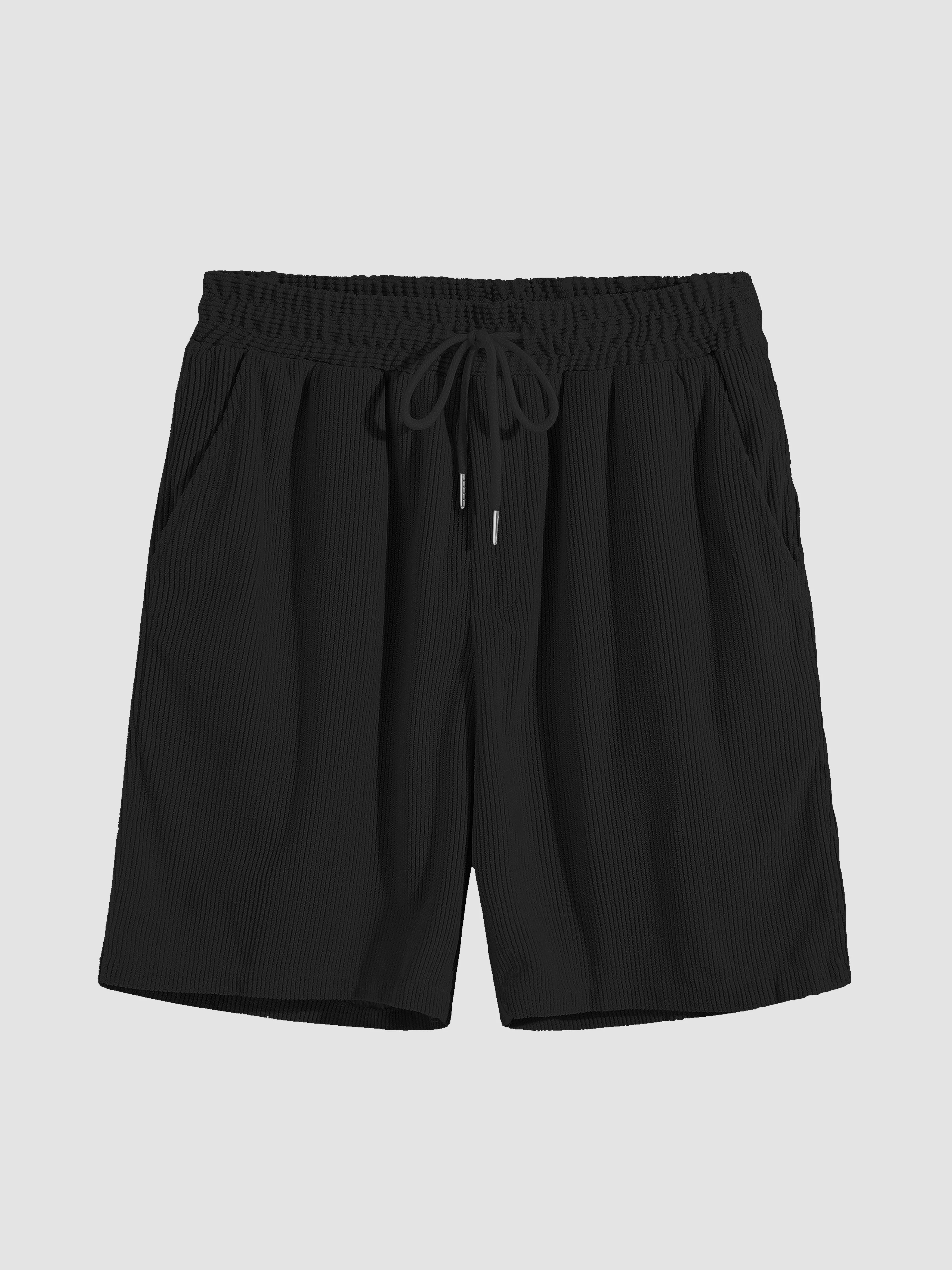 Eleazar® | Corduroy Drawstring Shorts - Image 4