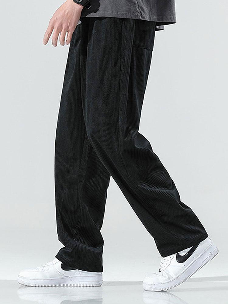 Eleuterio® | Straight Leg Corduroy Pants - Image 6