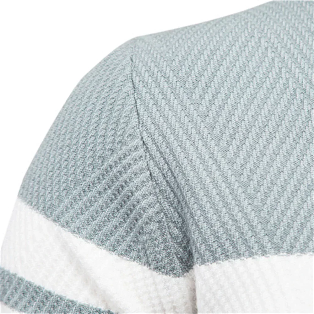 Elías® | Autumn Patchwork Sweater For Men - Image 3