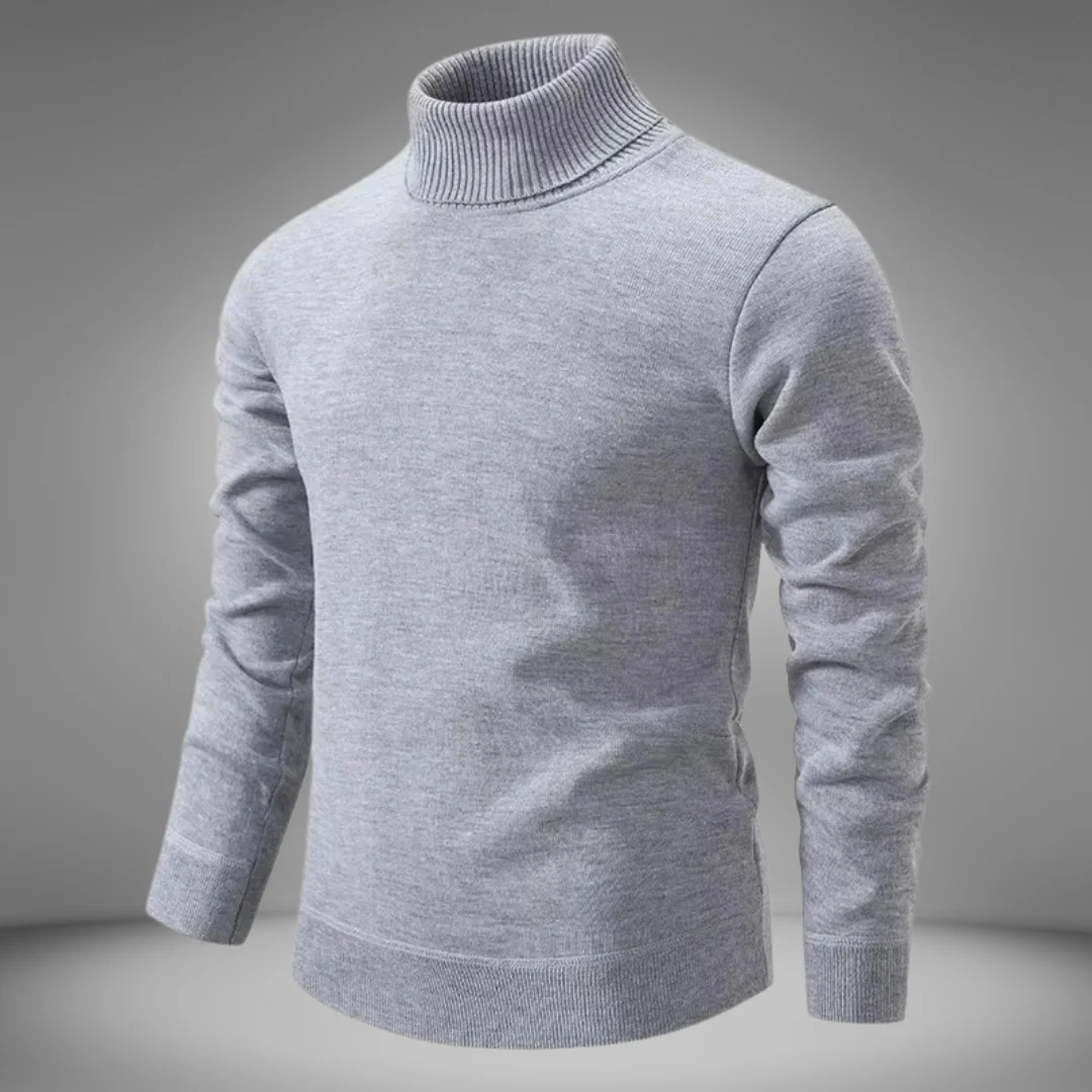 Eneas | Classic turtleneck knit sweater for men
