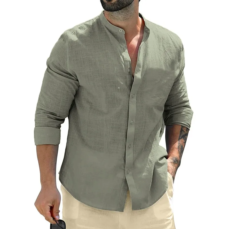 Enrique® | Linen Men's Shirt - Image 5