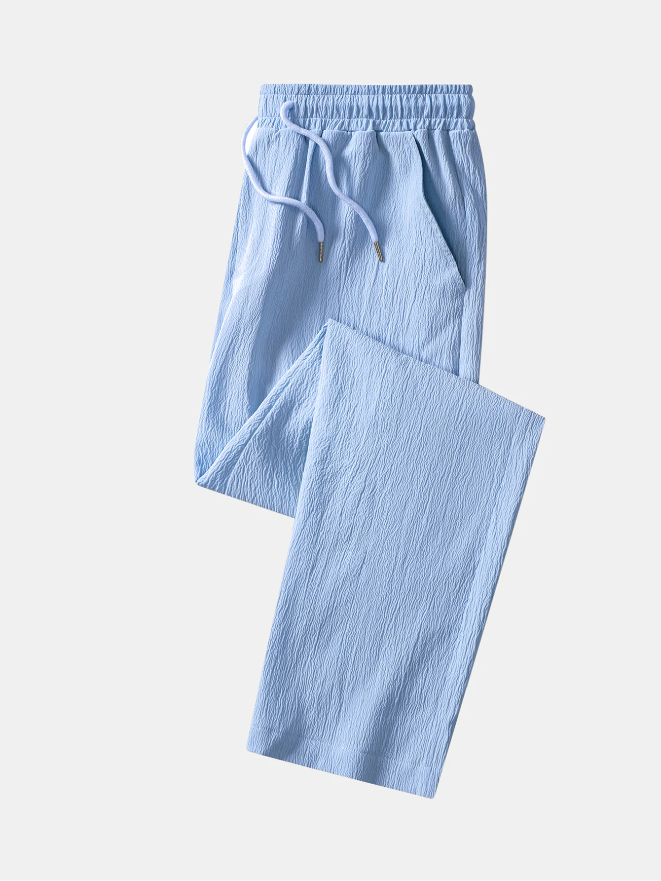 Enrique® | Wrinkle Textured Straight Leg Pants - Image 9