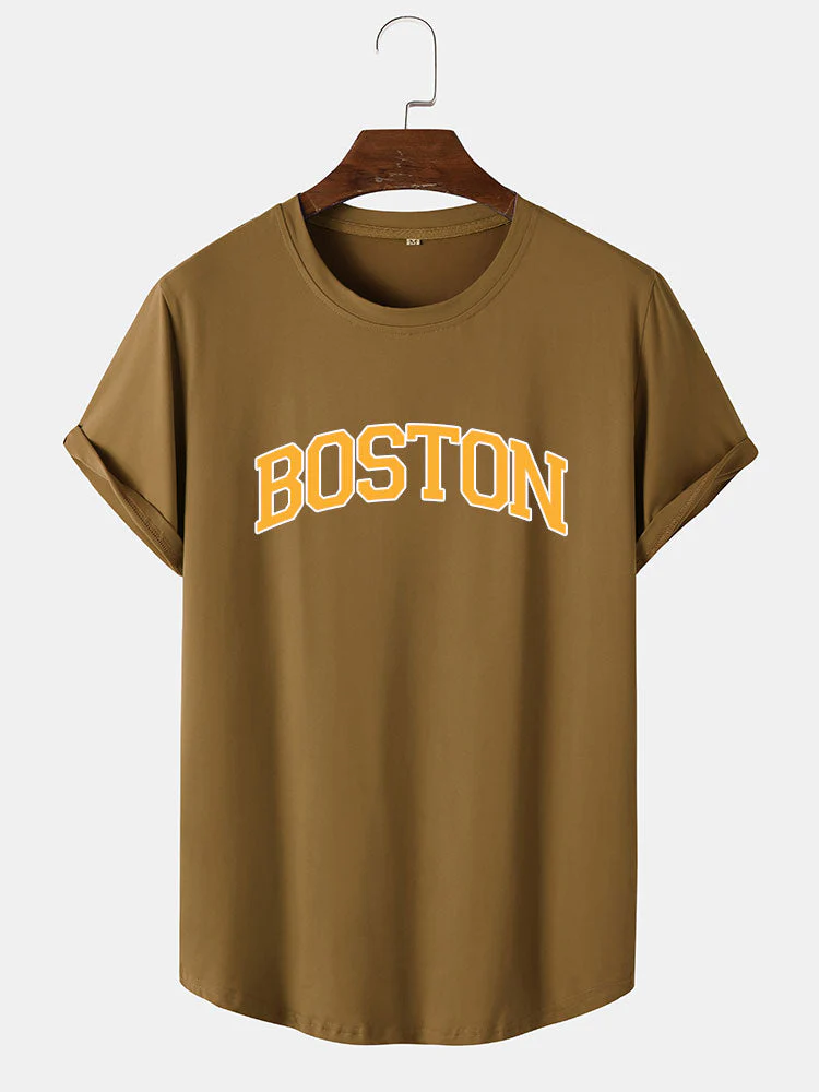 Enrique® | Yellow Print T-Shirt - Image 3