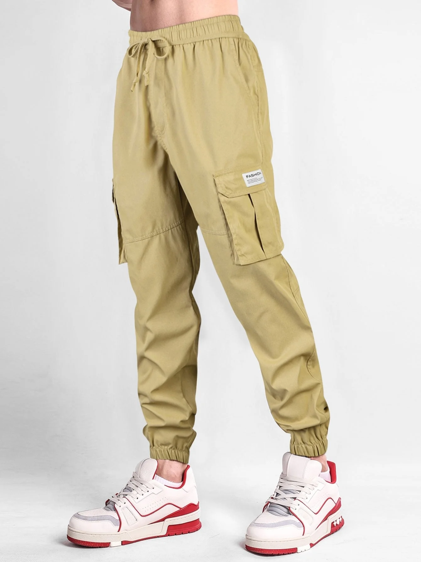 Epifanio® | Drawstring Cargo Jogging Pants - Image 3