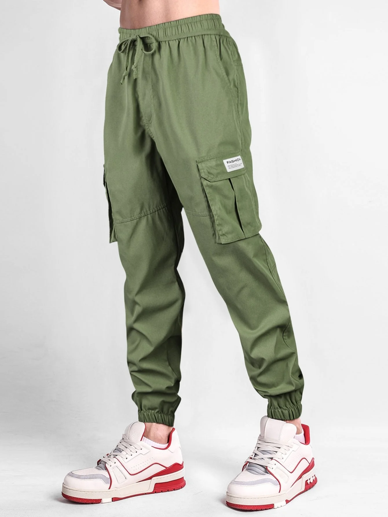 Epifanio® | Drawstring Cargo Jogging Pants - Image 5