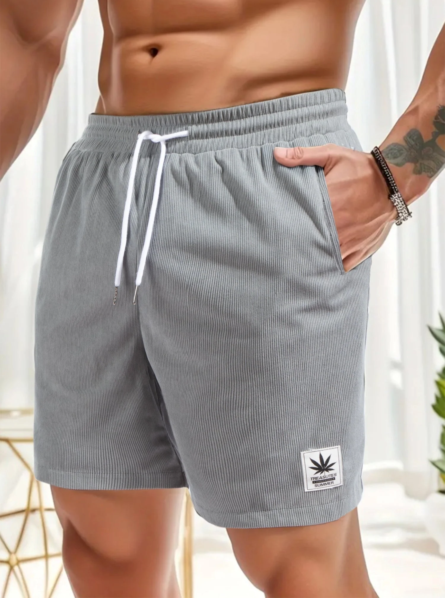 Ermenegildo® | Corduroy Drawstring Shorts - Image 12